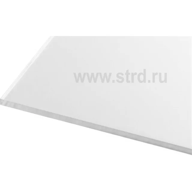Монолитный поликарбонат 4мм 2,05*3,05м Woggel прозрачный