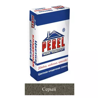 Кладочная смесь цементная М200 Perel VL серая 0210 25кг
