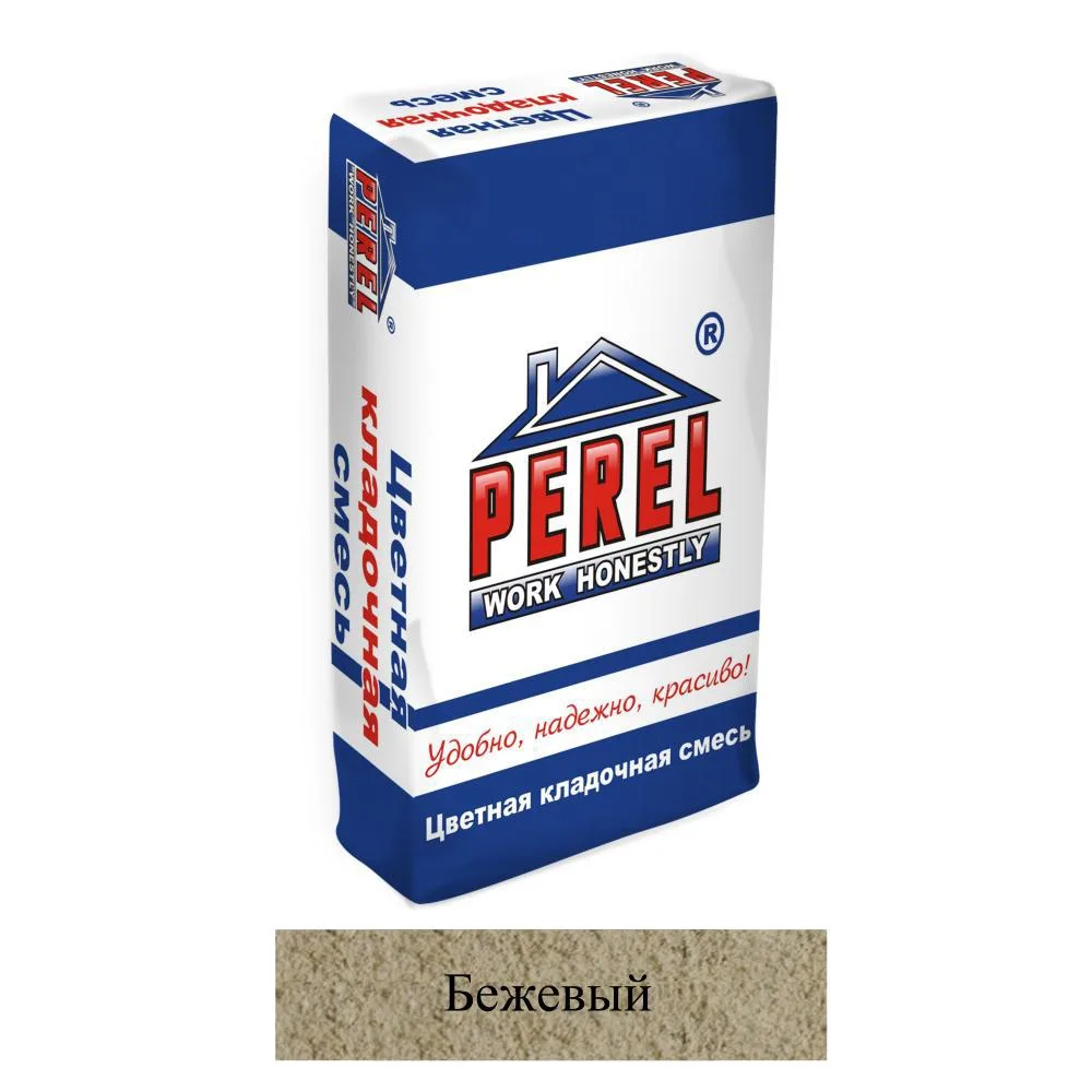 Кладочная смесь цементная М200 Perel NL бежевая 0120 25 кг