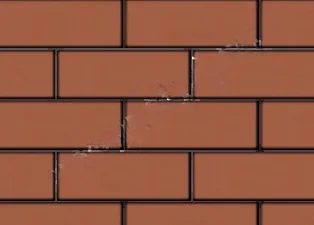 Кирпич облицовочный пустотелый Терракотовый гладкий 250×120×88 мм стандартная стенка М175 кг/см2 Рязанский