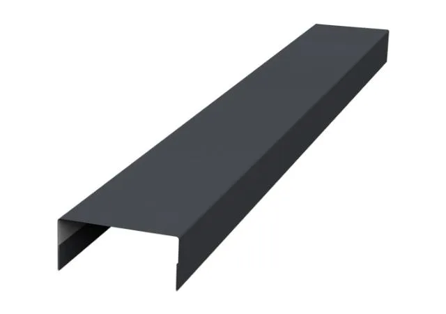 Крышка 30*15мм 0.5мм Полидэкстер RAL 7024 (серый) 2м Grand Line