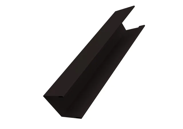 Крышка 40*39мм 0.5мм Полидэкстер RAL 9005 (черный) 3м Grand Line