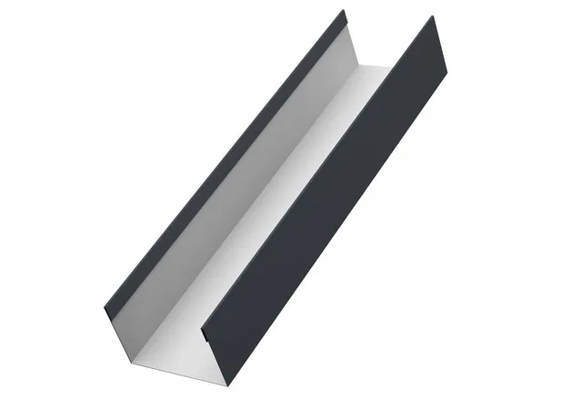 Стойка 64*38мм 0.5мм Полидэкстер RAL 7024 (серый) 1.8м Grand Line