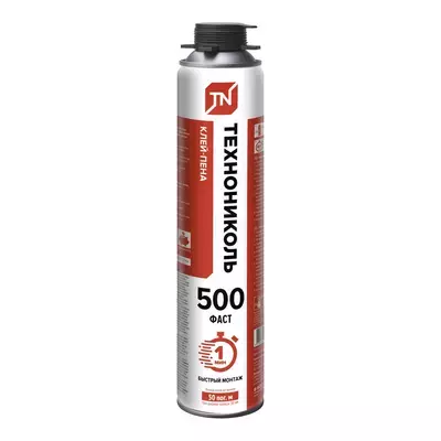 Клей-пена ТехноНИКОЛЬ 500 Fast (баллон) 1л