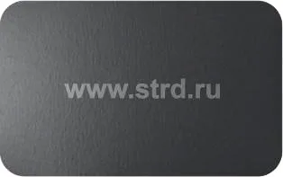 Плоский лист 0.5мм Valori Колер в пленке Россия Серый Сланец (серый)
